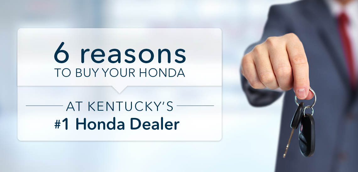 6 Reasons to buy your Honda at Honda World